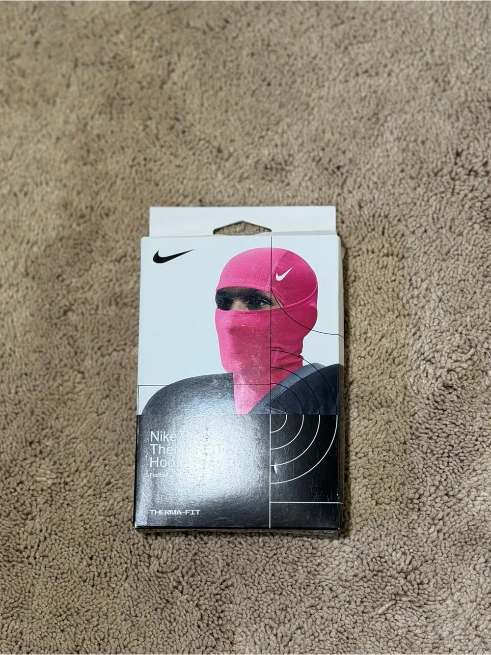 Pink nike ski mask